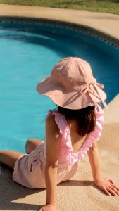Gorro para el Sol Rosa